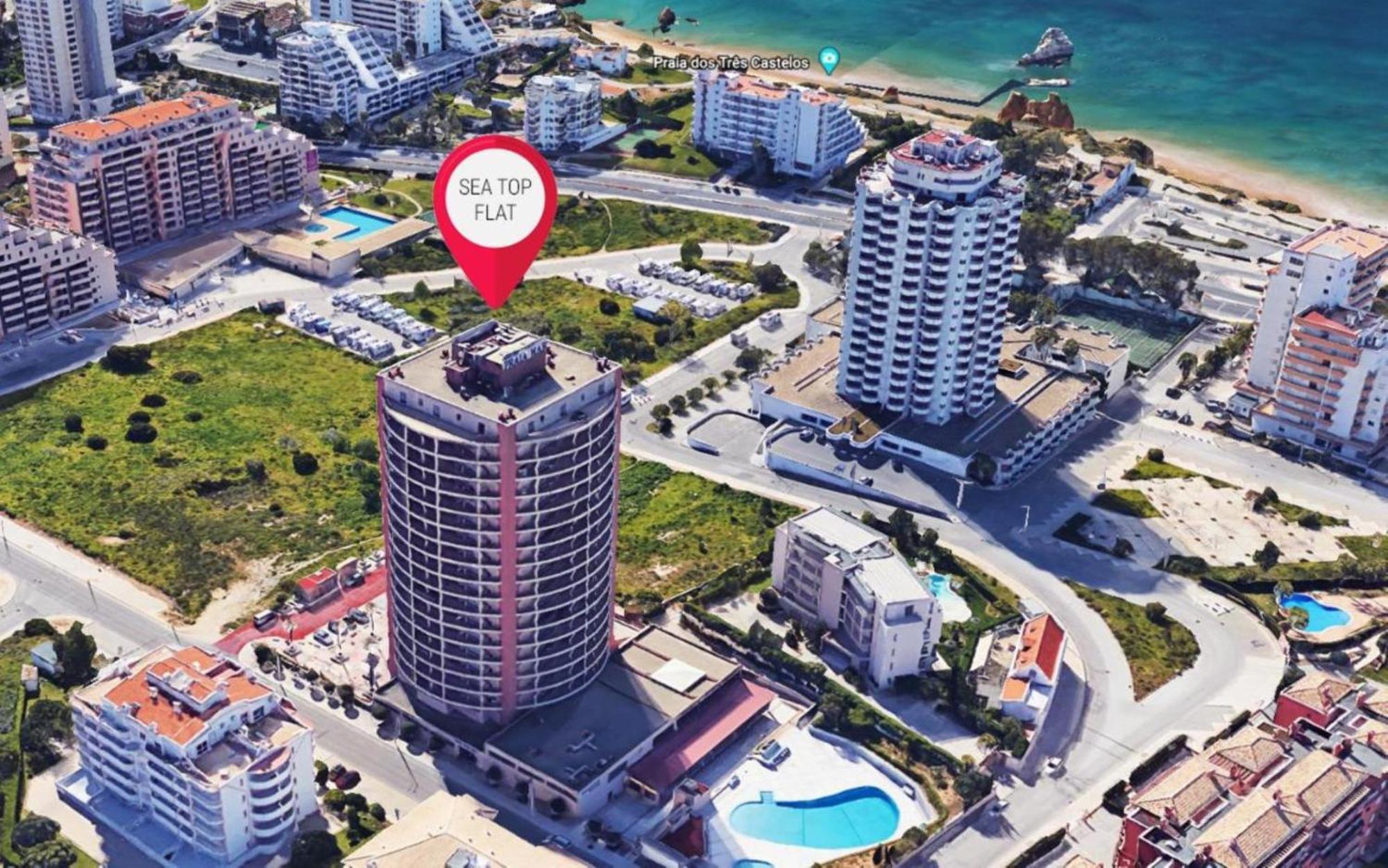 Amazing Green Tower 3 Castle Flat With Balcony Portimão Exterior photo